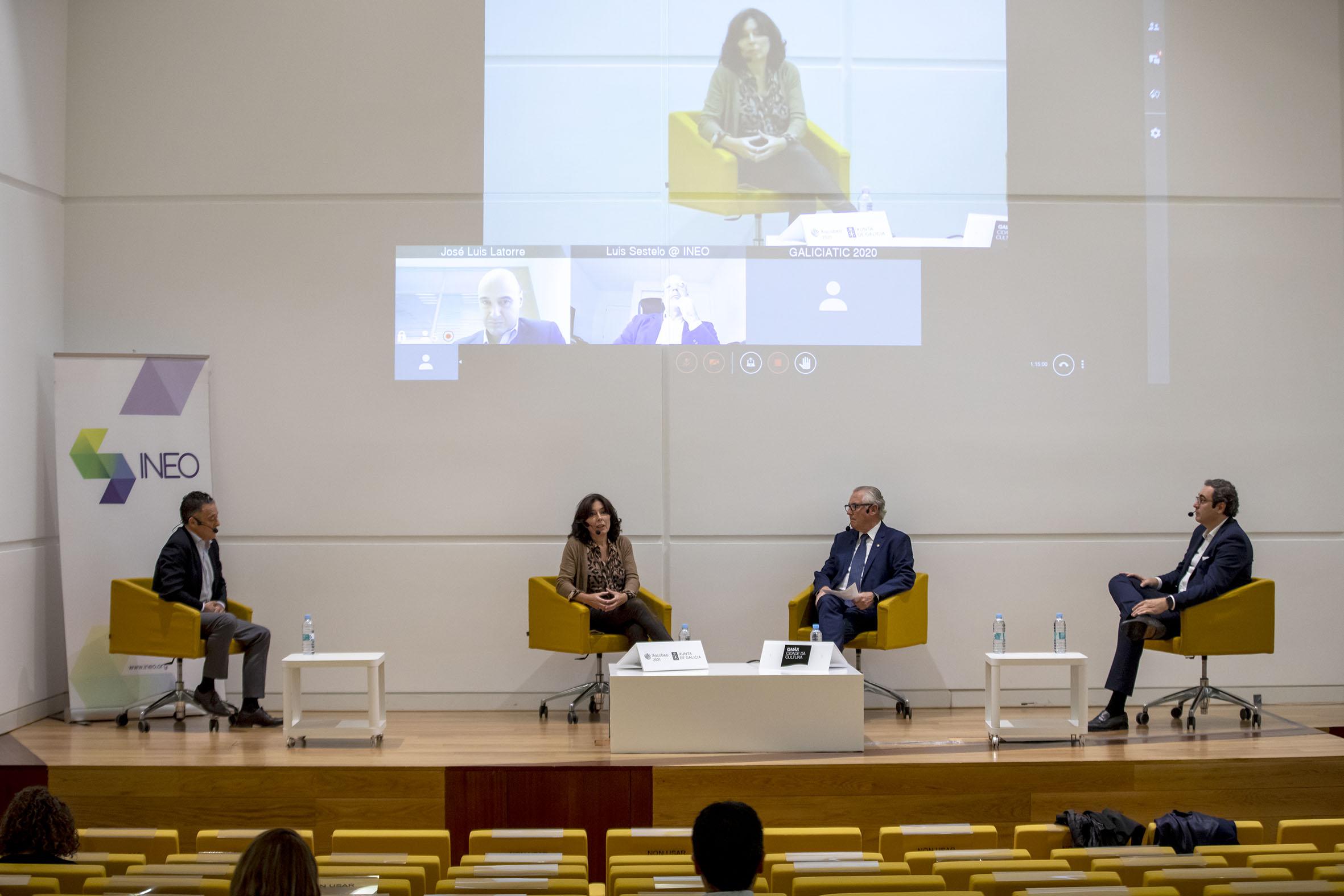 La directora de la Amtega destaca la importancia de conseguir acuerdos para que los fondos europeos destinados a la digitalización financien proyectos realmente transformadores