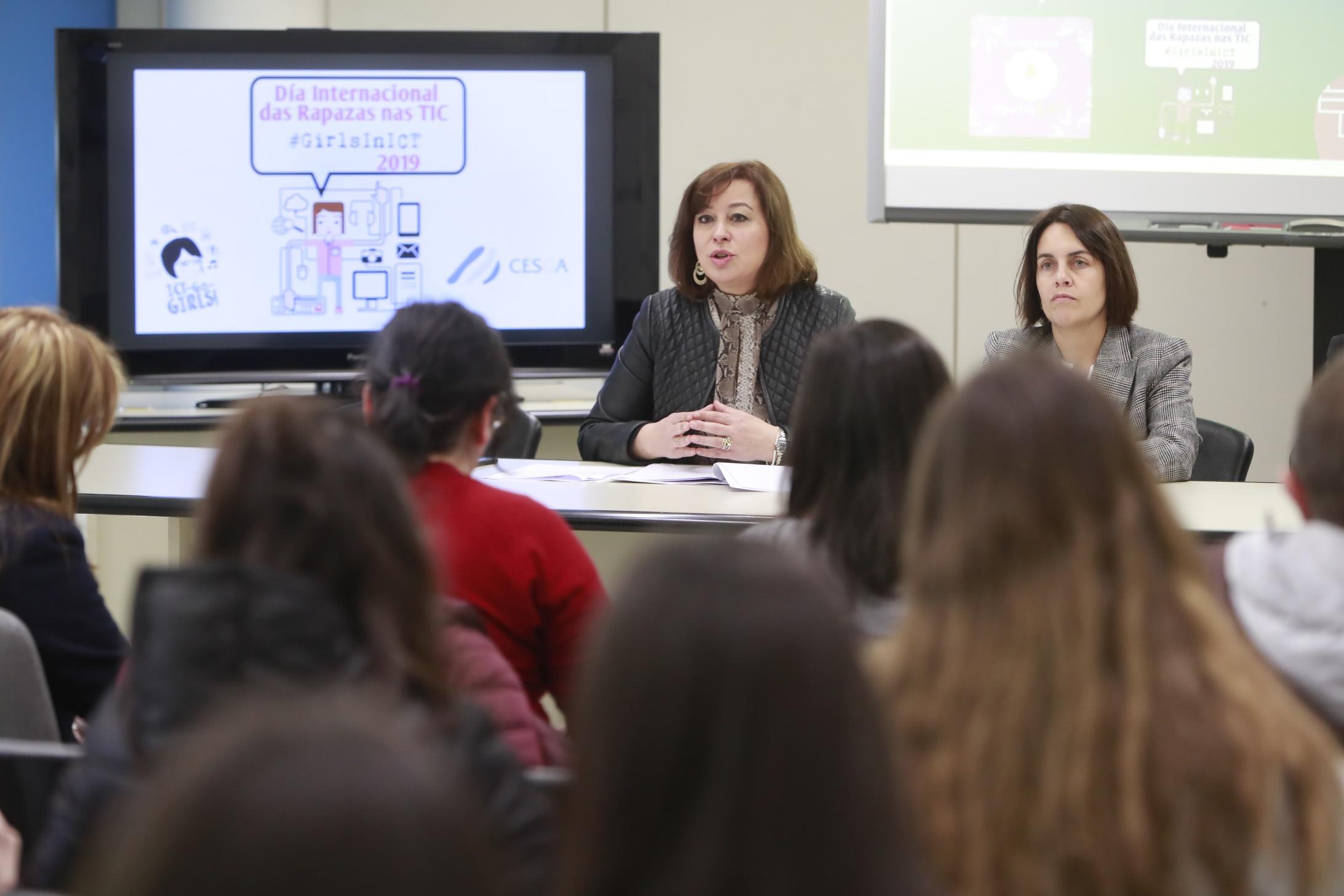  La Xunta motiva a las niñas y mujeres jóvenes al emprendimiento tecnológico para conseguir una mayor presencia femenina en las TIC