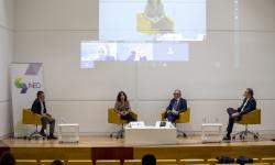 La directora de la Amtega destaca la importancia de conseguir acuerdos para que los fondos europeos destinados a la digitalización financien proyectos realmente transformadores